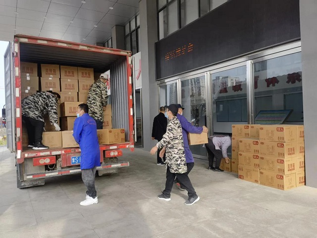 致敬一线抗疫人员——君乐宝捐赠15万元物资助力正阳县疫情防控工作