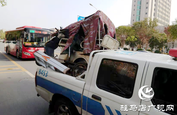 驻马店市开发区城管局及时清理“僵尸车”