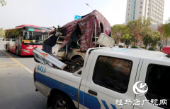 驻马店市开发区城管局及时清理“僵尸车”