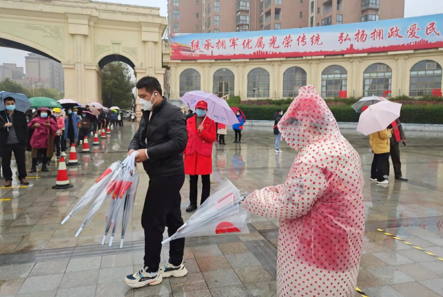 驻马店驿城区：“驿小驿”志愿服务 助力核酸检测