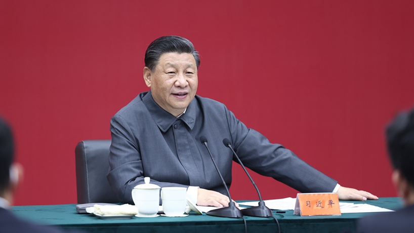  习近平在中国人民大学考察