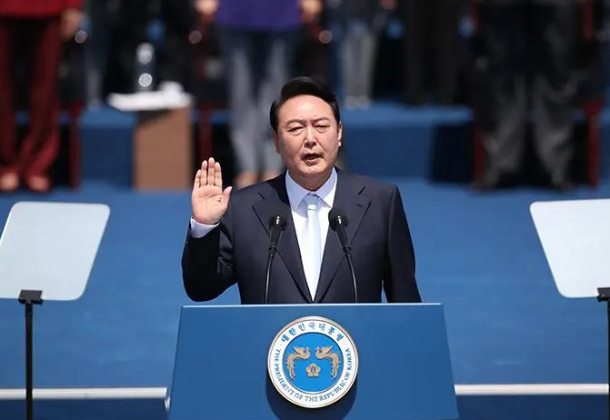 韩国第20届总统尹锡悦正式就职