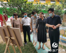 驻马店市教育局局长牛清泉深入驻马店市实验幼儿园调研