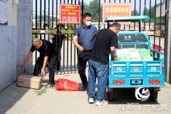 汝南县古塔街道：端午献爱心 浓浓敬老情