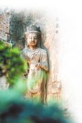 ​​​​​​​龙门石窟首次发现造像琉璃眼珠 卢舍那大佛或有“同款”