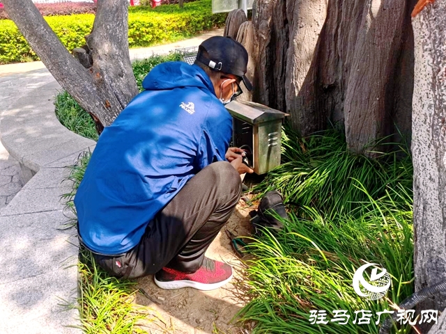 开发区城管局：及时整治游园“飞线” 消除安全隐患