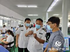 确山县卫生计生监督所开展夏季职业病防治专项监督