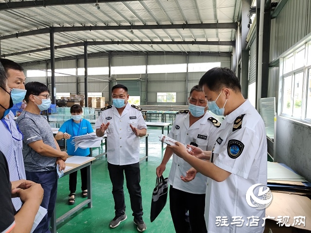 确山县卫生计生监督所开展夏季职业病防治专项监督