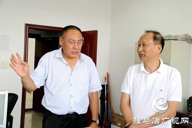 驻马店市大海商品混凝土有限公司董事长李太海一行赴驻马店广播电视台参观考察