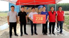 23套抗旱设备！这家公司向泰山庙镇捐赠“及时雨”