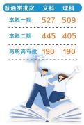 河南高考分数线公布 今起可查询高考成绩 网上填报志愿分三次进行
