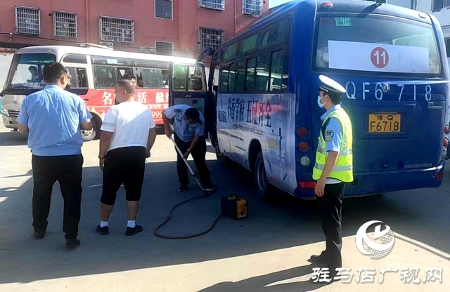  驻市生态环境局平舆分局开展夏季高排放客运车辆入户监督抽测专项行动