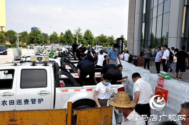 正阳县总工会：举行2022“送清凉”慰问物资集中发放活动