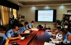 驻马店市生态环境局平舆分局开展服务型行政执法大比武理论测试