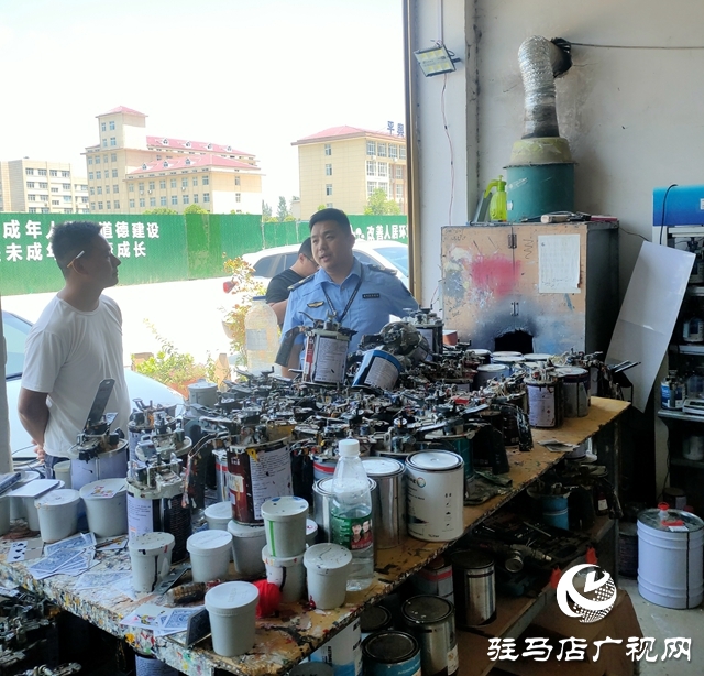 驻马店市生态环境局平舆分局开展生态环境风险隐患排查
