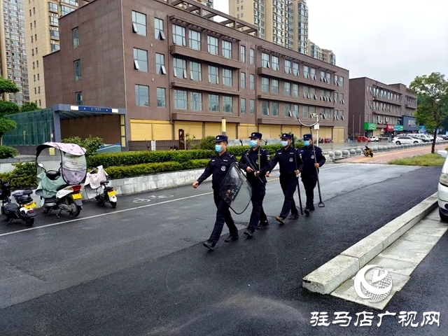 百日行动见成效 安保执勤展形象
