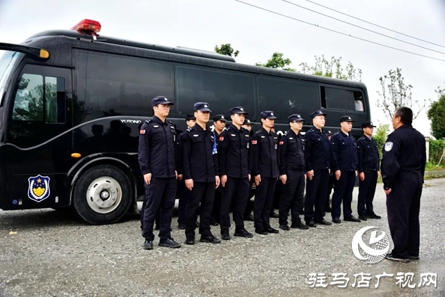 百日行动见成效 安保执勤展形象
