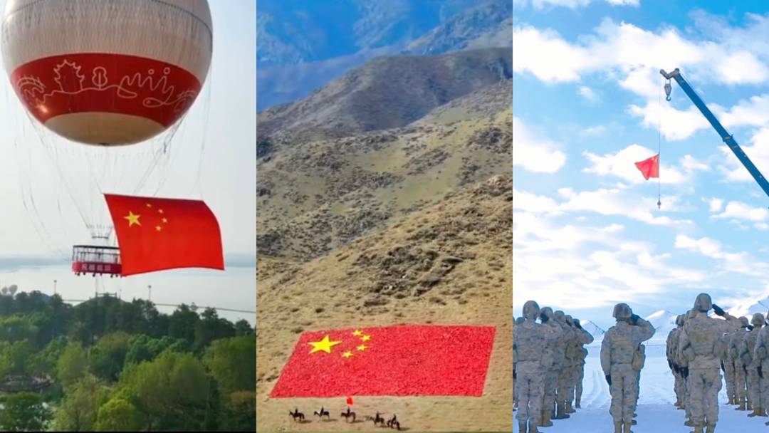 这是中国人国庆独有的浪漫