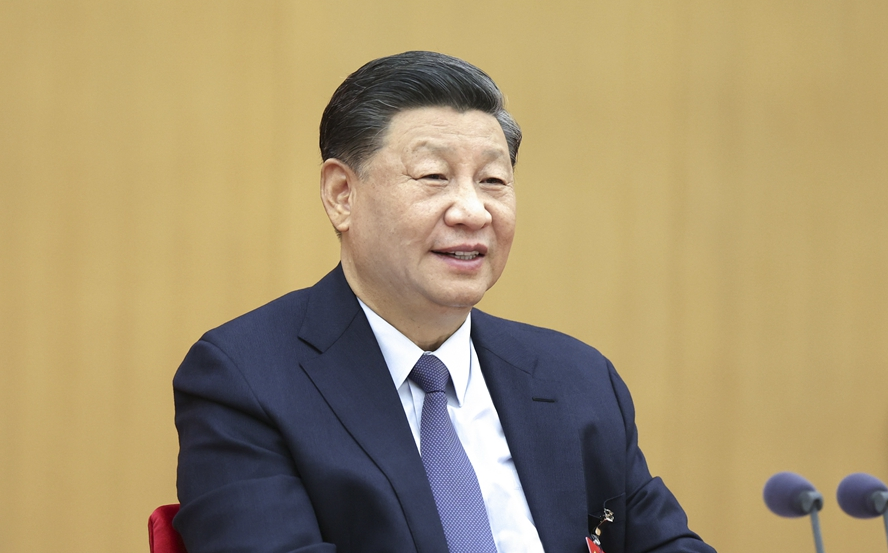 （二十大受权发布）习近平在参加党的二十大广西代表团讨论时强调 心往一处想劲往一处使推动中华民族伟大复兴号巨轮乘风破浪扬帆远航