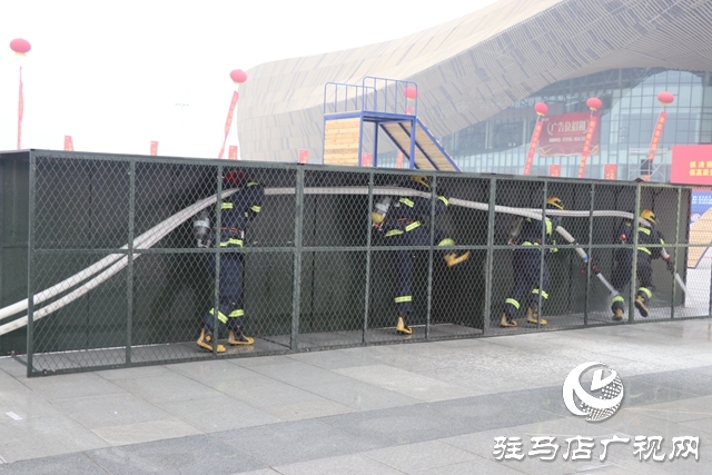 驻马店市“119”消防宣传月活动启动