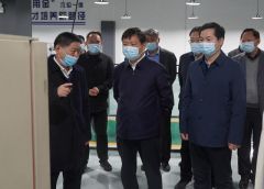 河南省黄淮实验室系列报道 | 市委书记鲍常勇到驻马店职业技术学院黄淮实验室考察调研