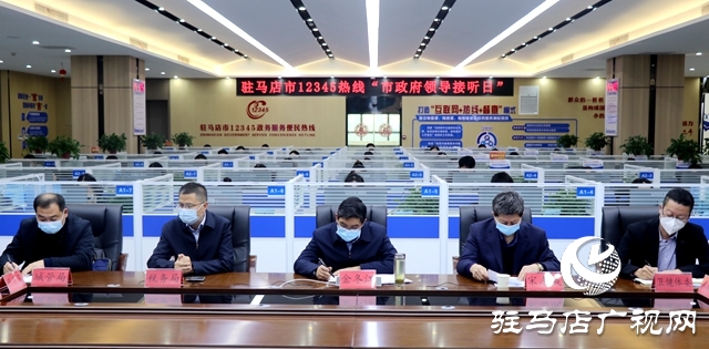 金冬江接听市12345政务服务便民热线