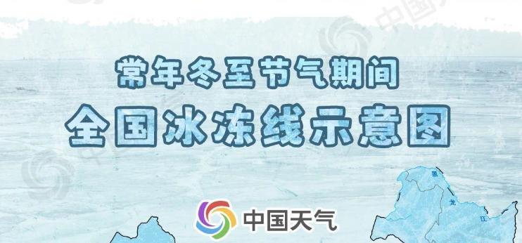数九寒天！冬至期间冰冻线跨过淮河