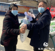驻马店市经济开发区开展“喜迎新春送温暖”春节慰问活动