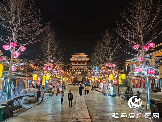 驻马店：花灯璀璨迎新春