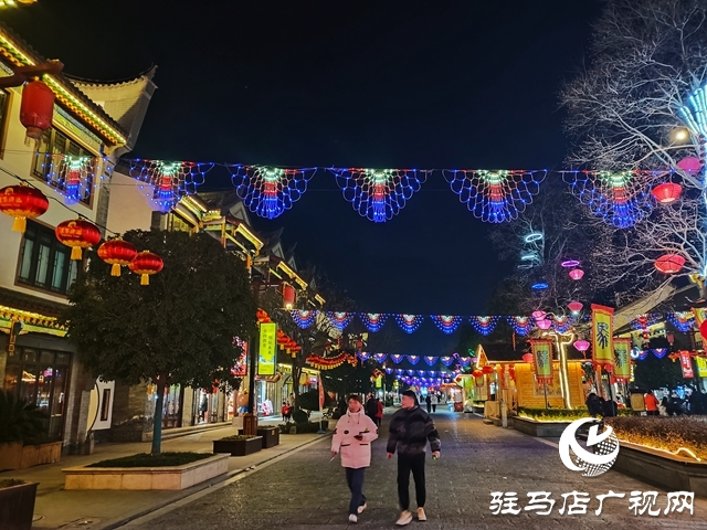 驻马店：花灯璀璨迎新春