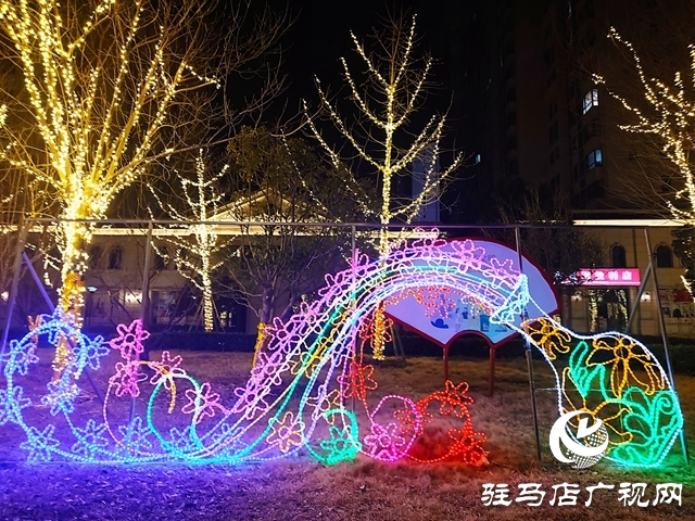 驻马店：花灯璀璨迎新春