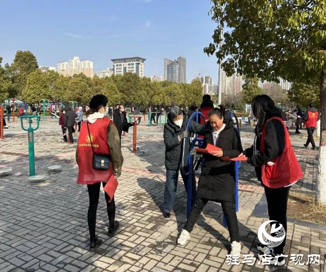 驻马店经济开发区金河办事处开展倡导移风易俗志愿宣传活动