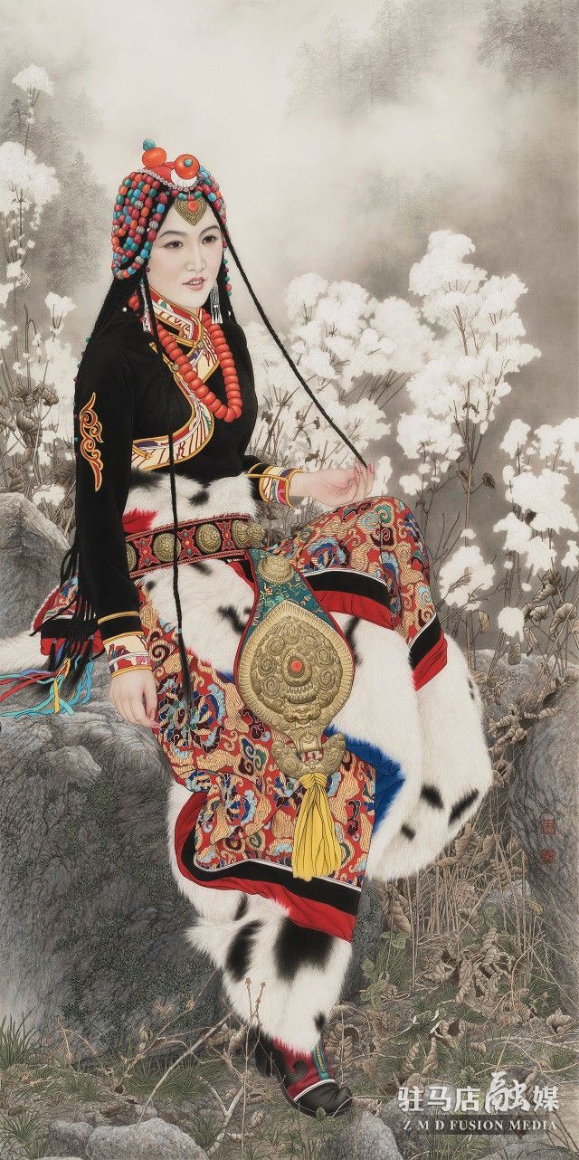 半帘飞絮  144cmx73cm  2021年 绢本.jpg