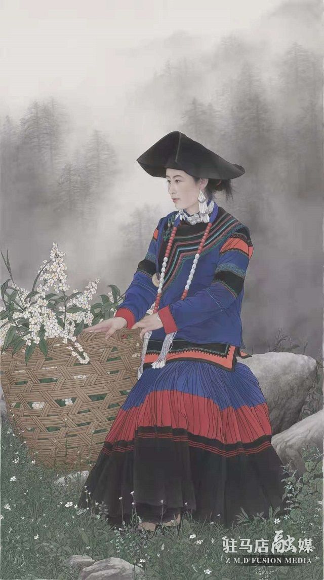 气若幽兰160cm 80cm  2019 绢本.jpg