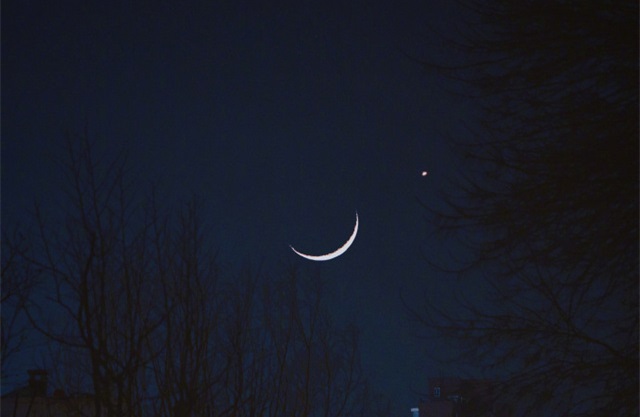 夜空上演星月童话，你拍到了吗？