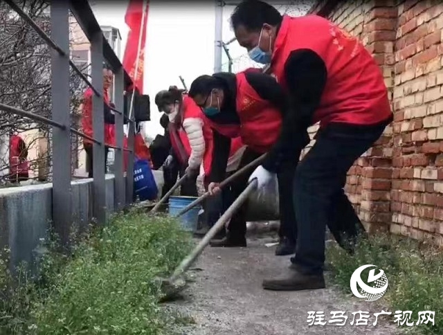 驻马店：“好人”志愿者开展义务劳动 助力全国文明城市创建