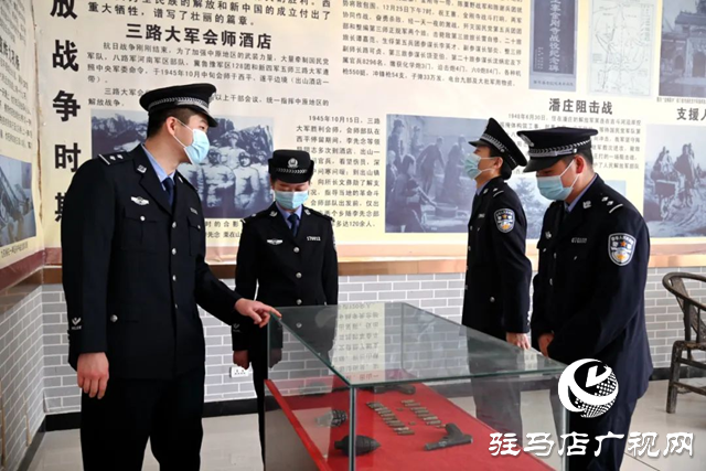 西平县公安局开展祭奠缅怀革命先烈活动