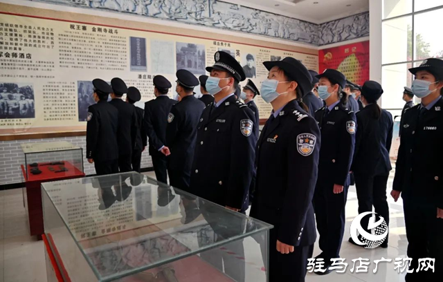 西平县公安局开展祭奠缅怀革命先烈活动