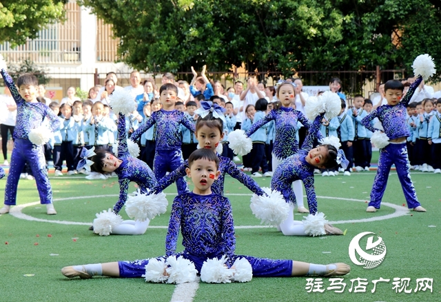 驻马店实验幼儿园开展春季亲子运动会