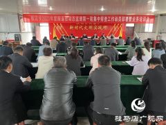 汝南：筑防线守底线 夯实乡村振兴根基