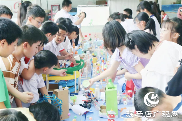 确山县靖宇小学举办“热爱科学 崇尚科学”2023年校园科技节活动