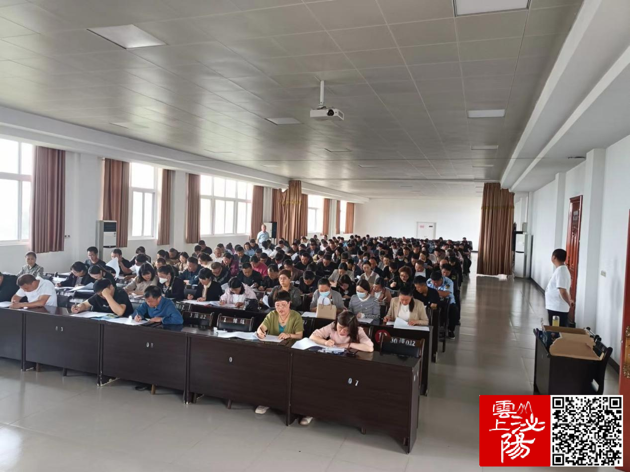 泌阳县农业农村局举行“学习大练兵”考试