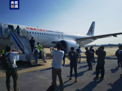 C919载客飞抵成都，开启常态化运营