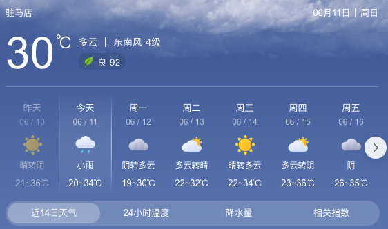 紧急提醒！驻马店冰雹、雷暴大风、短时强降水马上到