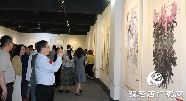 汝南县板店乡:乡村画展引客来