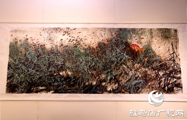 汝南县板店乡:乡村画展引客来