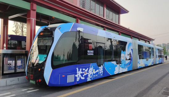 我国最长智轨线路载客试运行