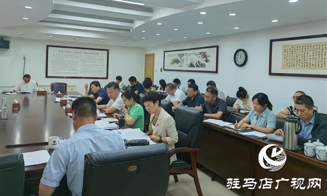 驻马店市民政局系统召开2023年第二季度意识形态工作分析研判会