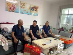 驻马店市经济开发区翟庄居委会走访慰问退役军人