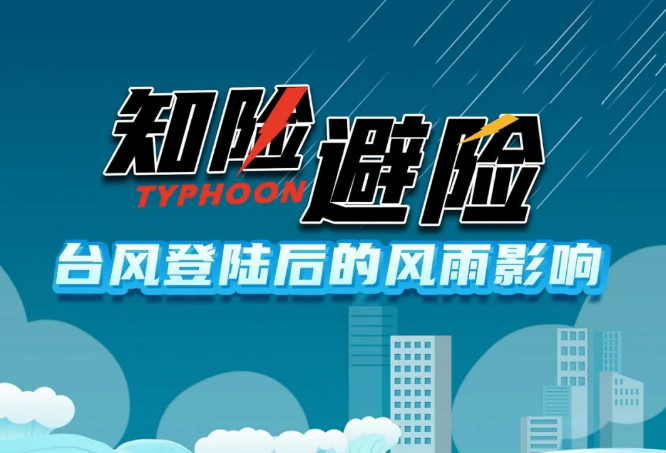 台风登陆后不可大意！这些风险隐患一定要了解！
